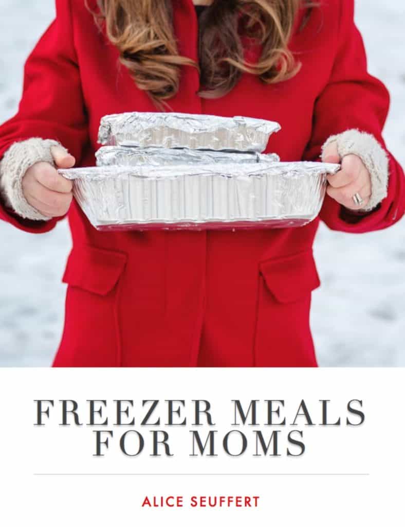 Freezer Meals for Moms is Alice Seuffert's Easy to Use Guide to Freezer Meals. Freezer Meals for Moms is a collection of recipes and freezer tips for moms to help with family meal planning. The recipes are family favorites, loved by both kids and adults. Alice's creative comfort food recipes are easy to assemble and can be eaten that day or frozen and stored for a later date.