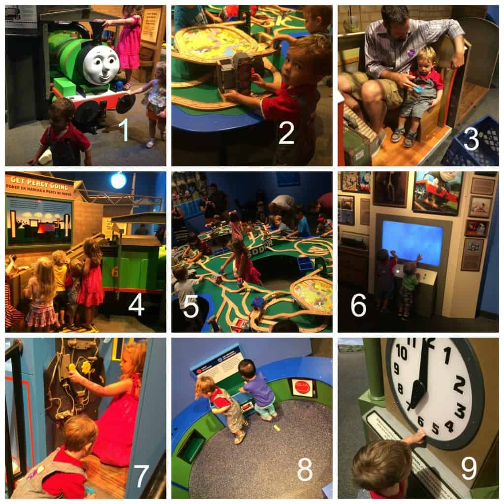 Thomas Exhibit Activities with Numbers