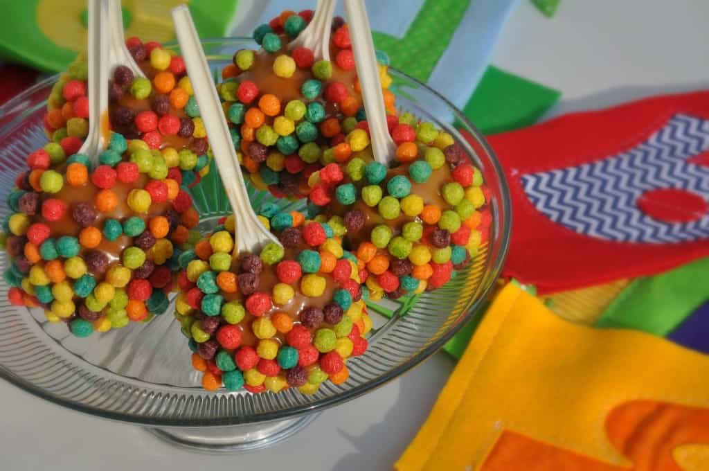 Trix Caramel Apples Rainbow