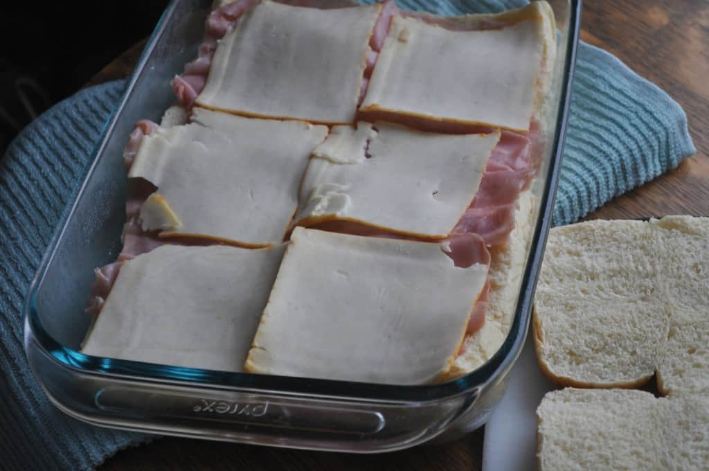 Baked-Ham-Sandwiches-Cheese