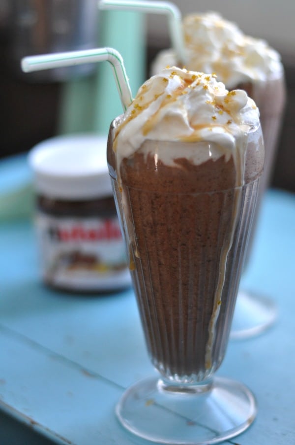 Nutella milkshake deals recipe