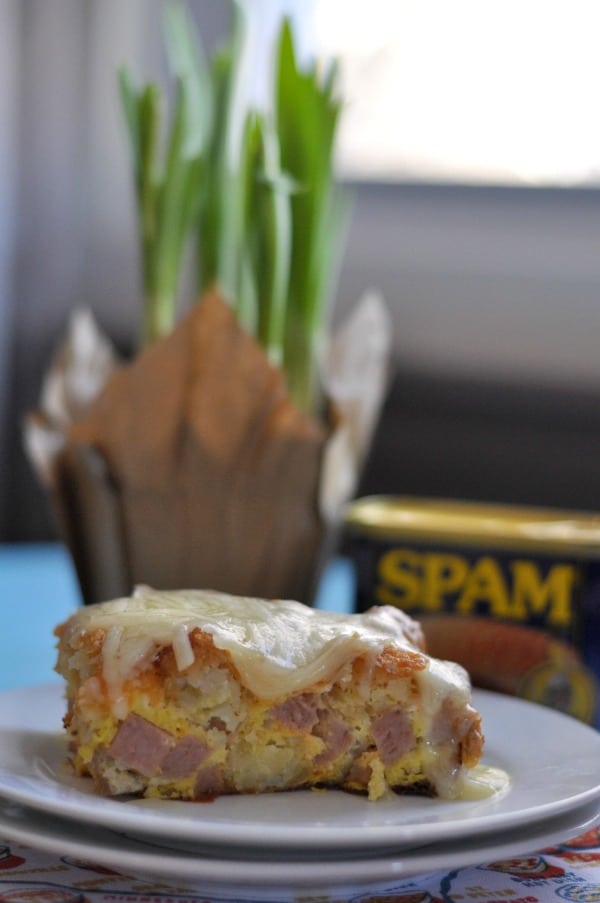 easy potato dishes Tot  SPAM Alice with  Tater Dining Egg Bake and