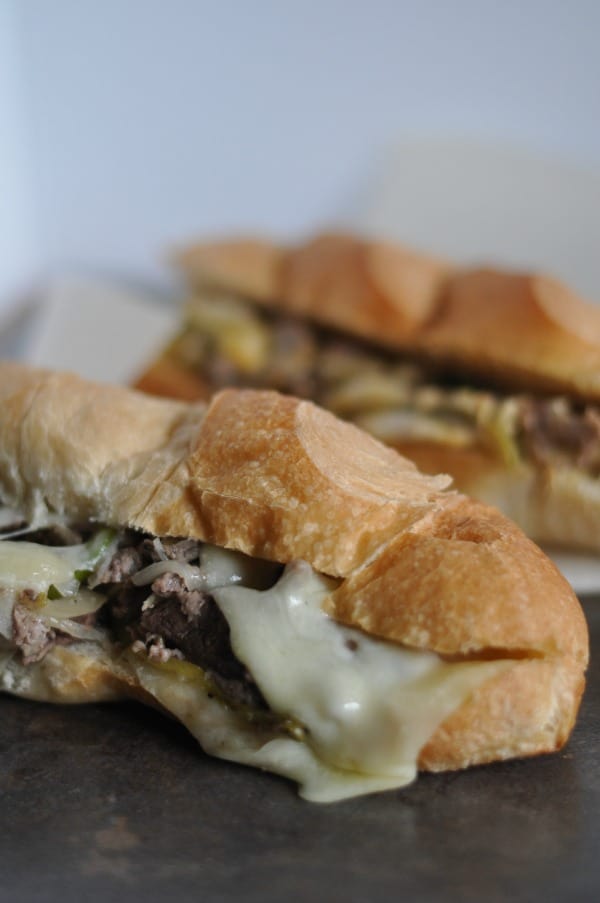 bacon ranch burgers, philly cheese steak sandwiches and pulled