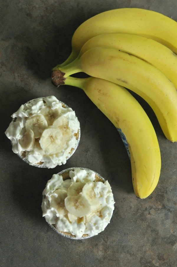 no bake banana cream pie