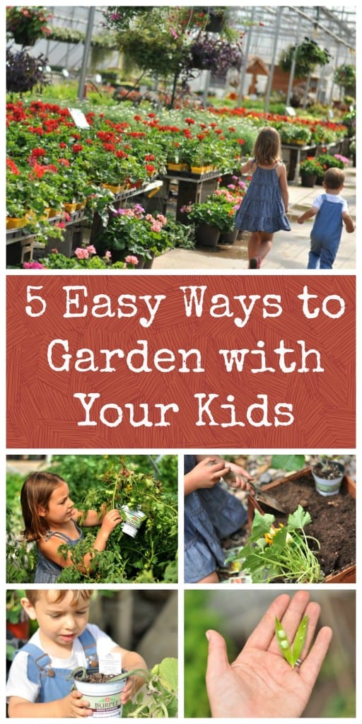 5 Easy Ways to Garden with Your Kids