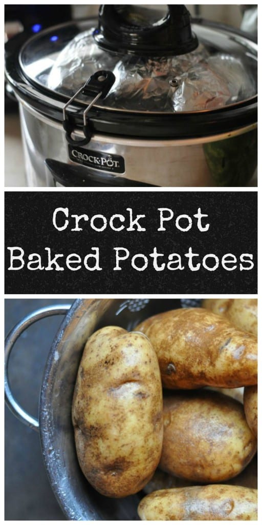 Crock Pot Baked Potatoes