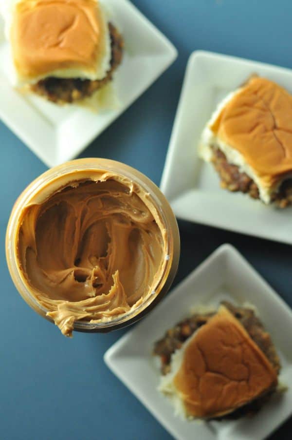 Peanut Butter Burgers - Dining with Alice