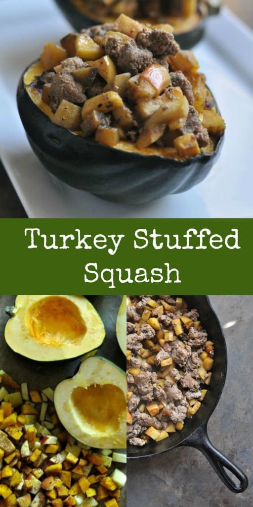 Turkey Stuffed Squash 