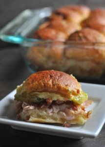 Baked Cuban Sandwiches Mini