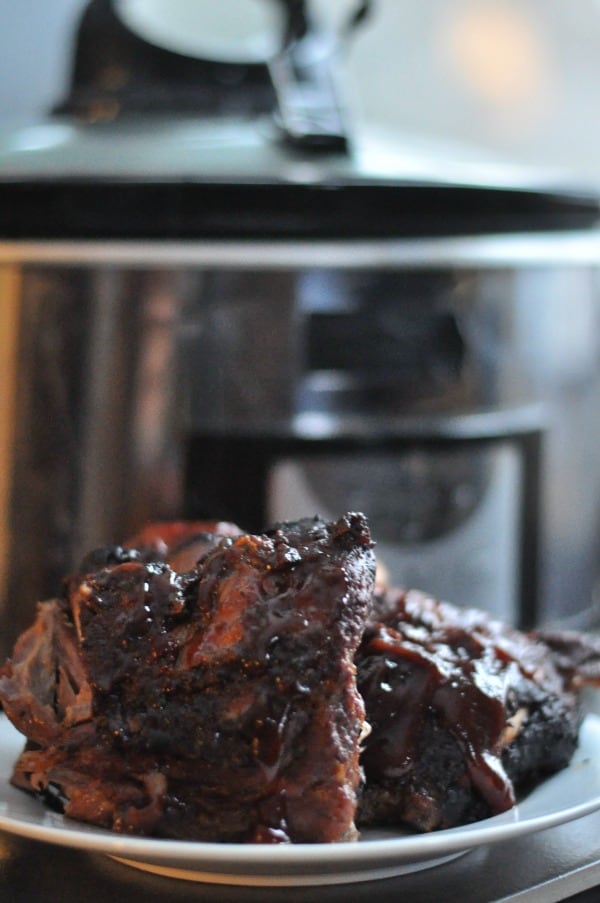 Crock Pot Ribs - Dining with Alice