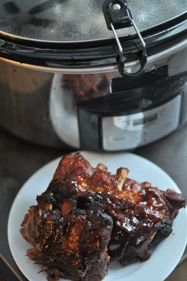 Smoky Baby Back Ribs in the Crock-Pot