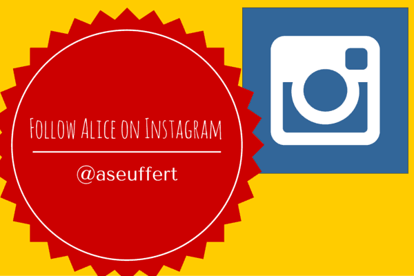 Follow Alice on Instagram