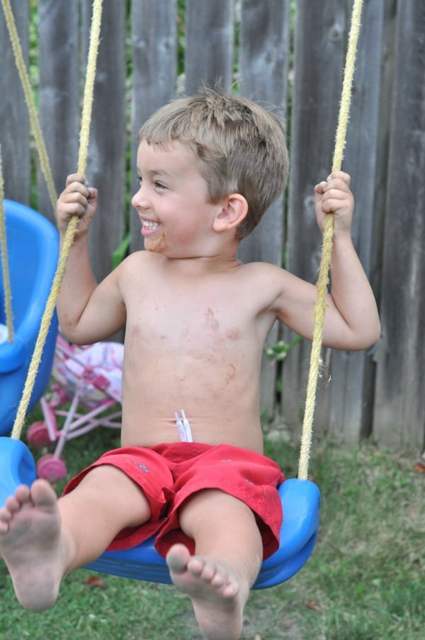 Summer bucket list swing