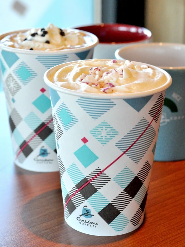 Caribou Coffee Holiday Drinks Topped By You Dining with Alice