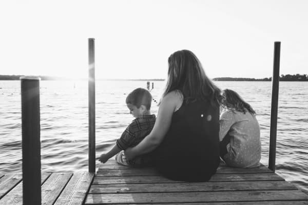 Mother's Day Isn't Perfect When Mother’s Day Isn’t Perfect Alice Seuffert Mother and Children on a Lake