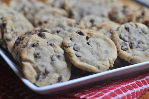 Chewy on the inside and crispy on the outside, these State Fair Cookies are my homemade recipe for the Sweet Martha's Minnesota State Fair cookie favorite! https://diningwithalice.com/desserts/state-fair-cookies/