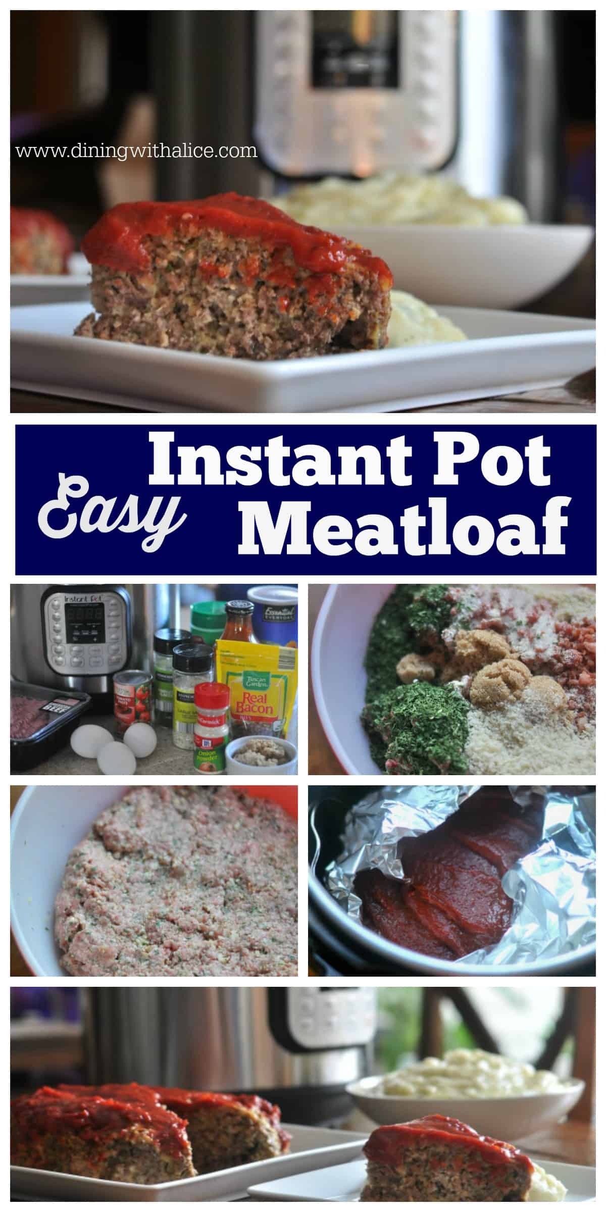 Make meatloaf in online instant pot