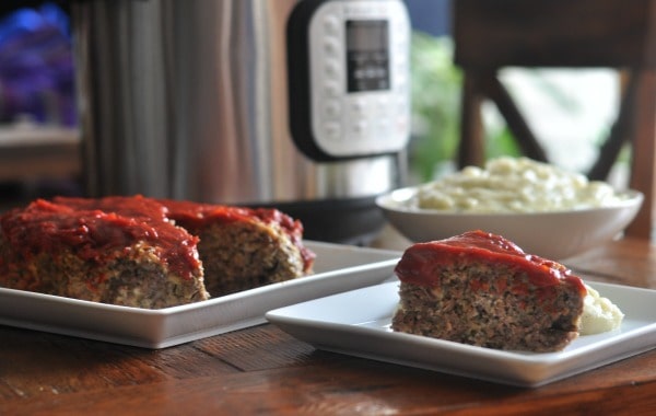 Meatloaf and potatoes discount in the instant pot