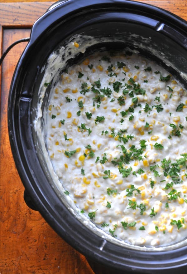 Slow Cooker Creamed Corn