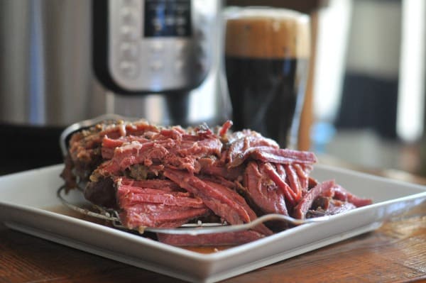 Corned beef cooked in instant online pot