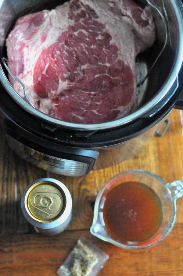 Pressure cooker corned beef for online reubens