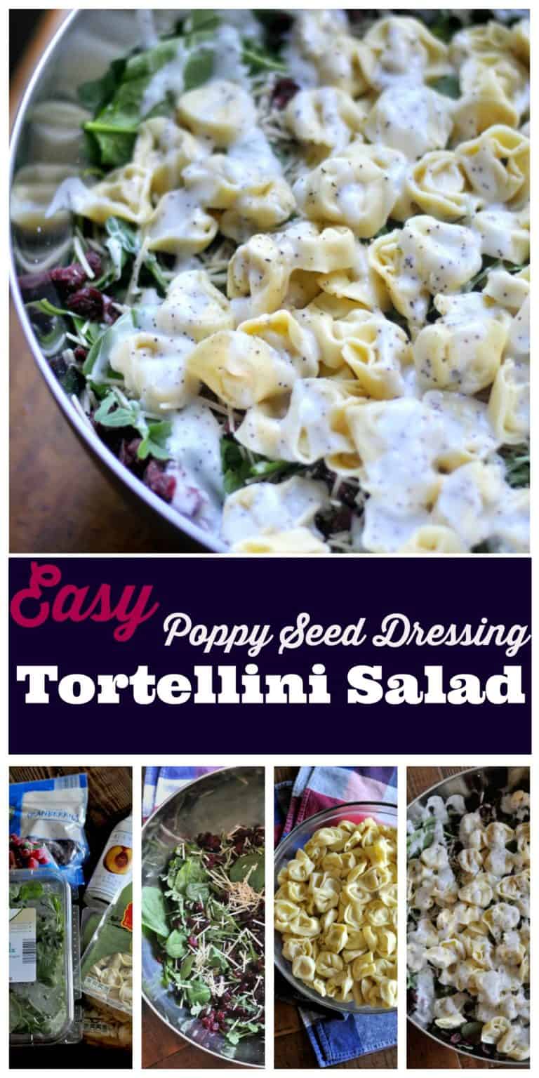 Tortellini Salad with Poppy Seed Dressing Dining with Alice