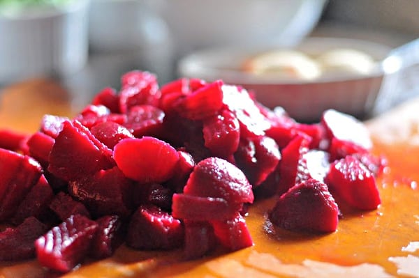 Mushroom and Beet Black Bean Burger canned beets