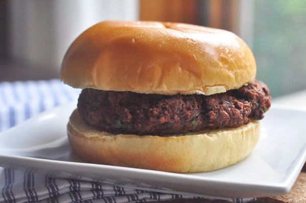 Mushroom and Beet Black Bean Burger how to make not mushy