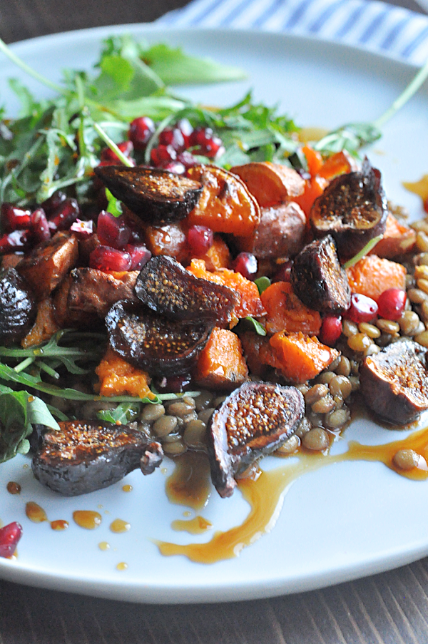 Roasted Sweet Potato Salad cold